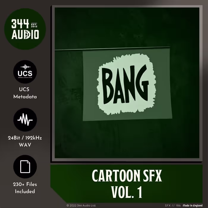 Cartoon SFX Vol. 1 by 344 SFX