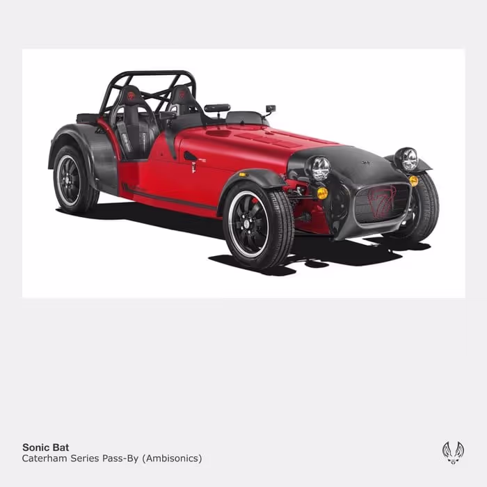 Ambisonics - Caterham Series Pass-By sound effects library by Sonic Bat