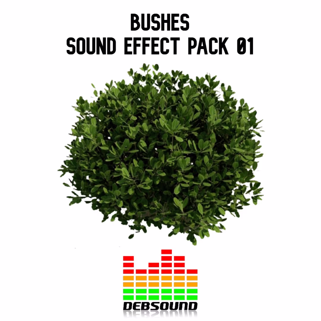 Bushes Sound Effect Pack 01 sound effects library by Debsound