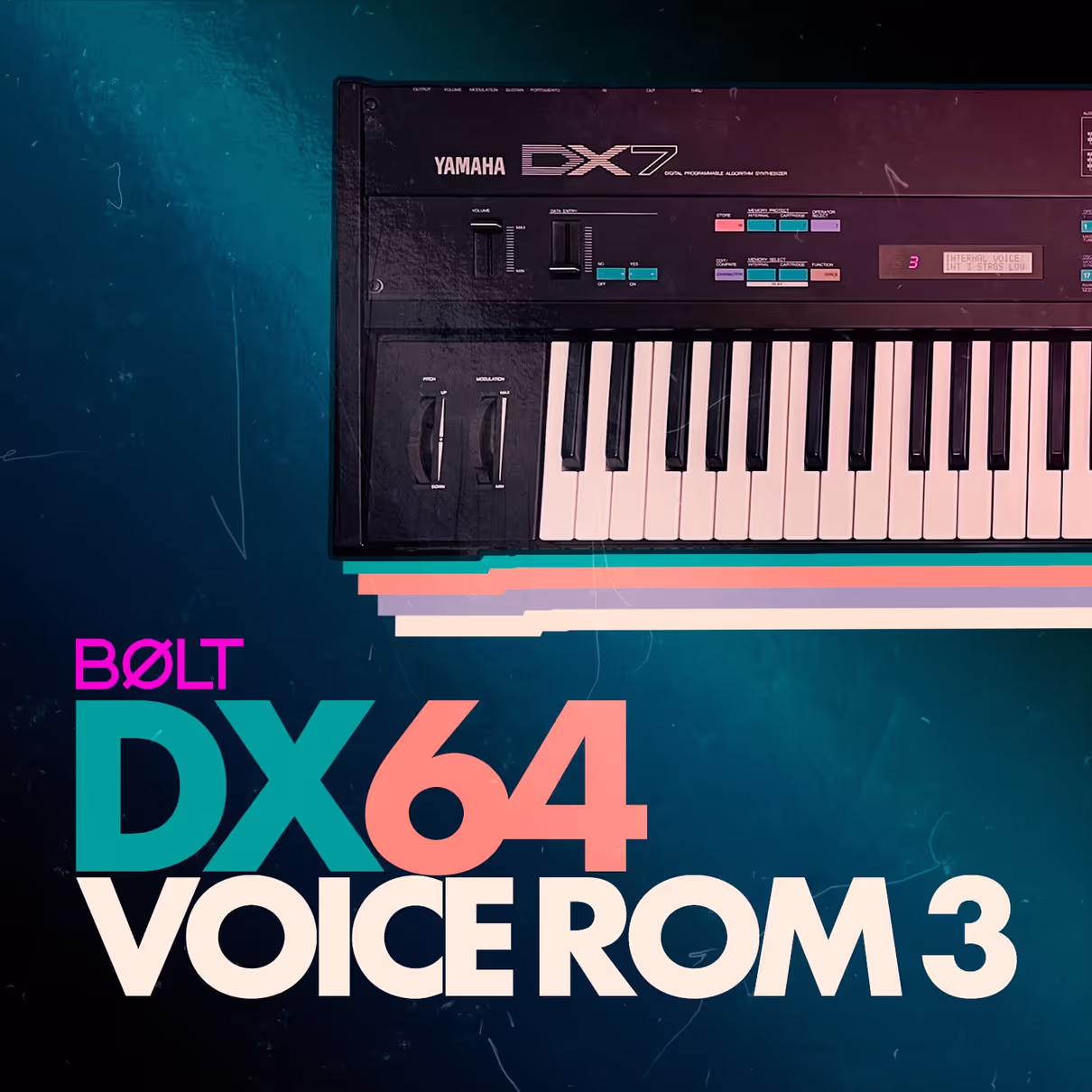 DX64 - VOICE ROM 3 sound effects library by BØLT