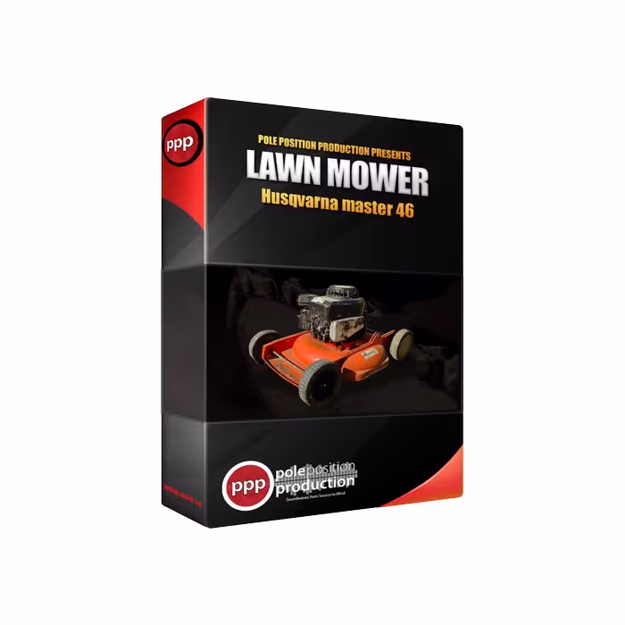 Lawn Mower sound effects library by Pole Position Production