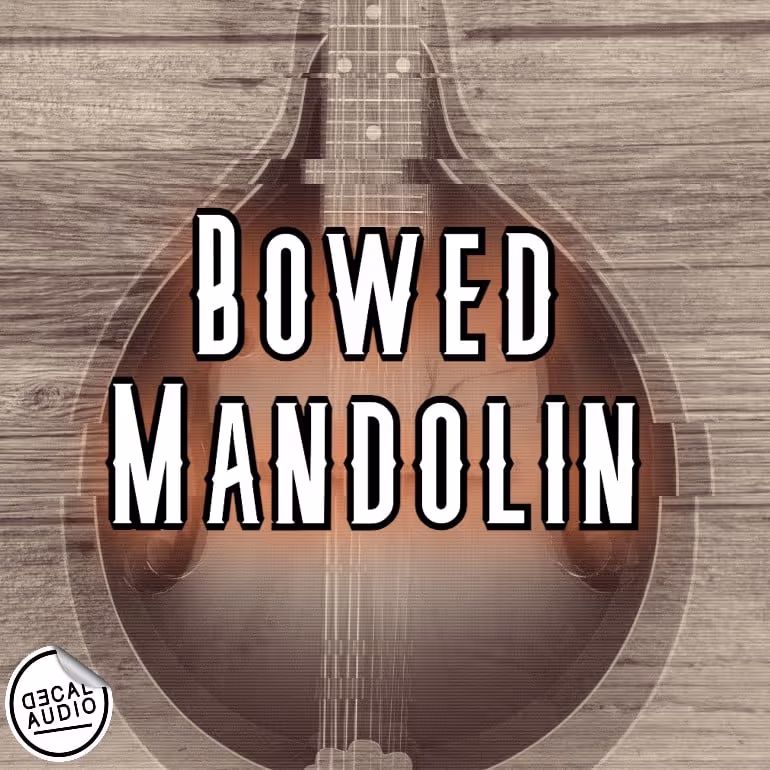 Bowed Mandolin sound effects library by Decal Audio