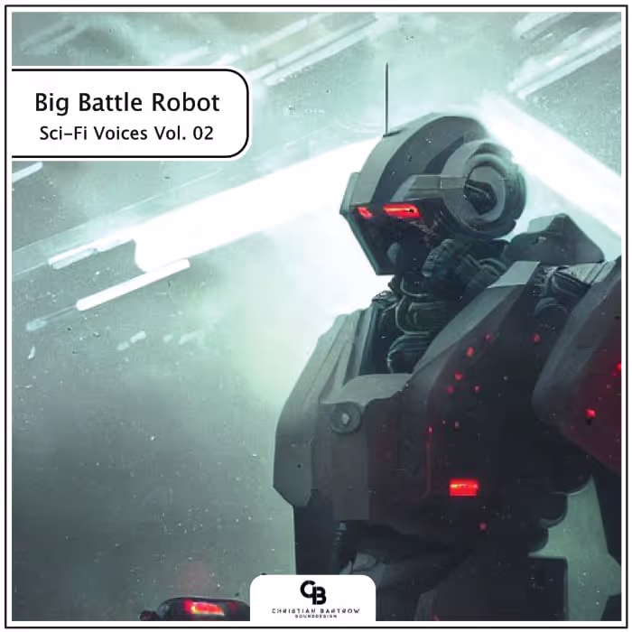 Sci-Fi Voices Volume 02 Big Battle Robot sound effects library by CB_Sounddesign