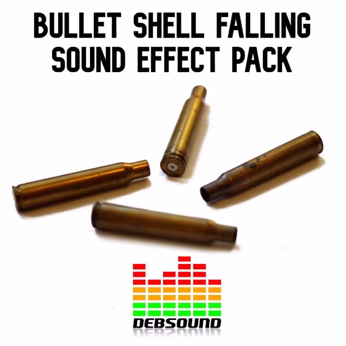 Bullet Shell Falling Sound Effect Pack sound effects library by Debsound