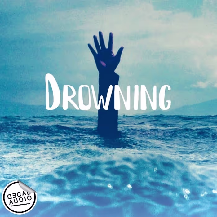 Drowning sound effects library by Decal Audio