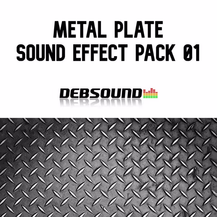 Metal Plate Sound Effect Pack 01 sound effects library by Debsound