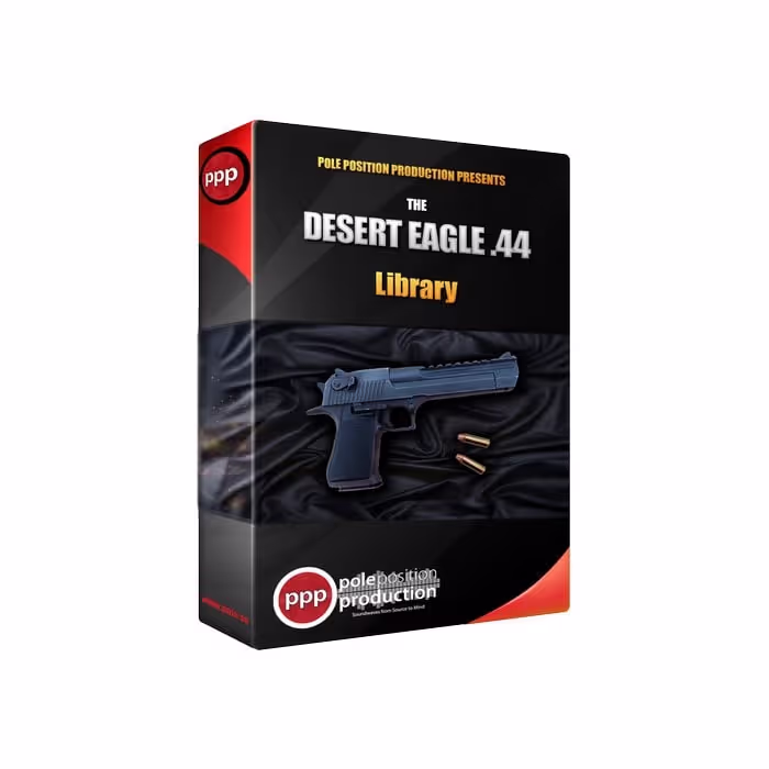 Desert Eagle .44 sound effects library by Pole Position Production