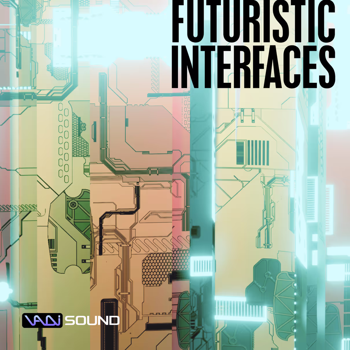 Futuristic Interfaces sound effects library by Vadi Sound Library