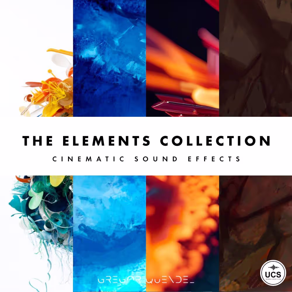 The Elements Collection sound effects library by Gregor Quendel