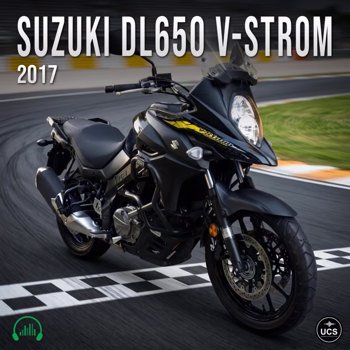 Suzuki DL650 V-Strom 2017 sport touring motorcycle sound effects library by Krampfstadt Studio