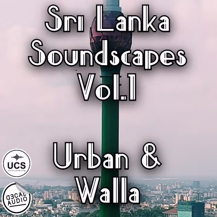 Sri Lanka Soundscapes Vol.1 - Urban Walla sound effects library by Decal Audio
