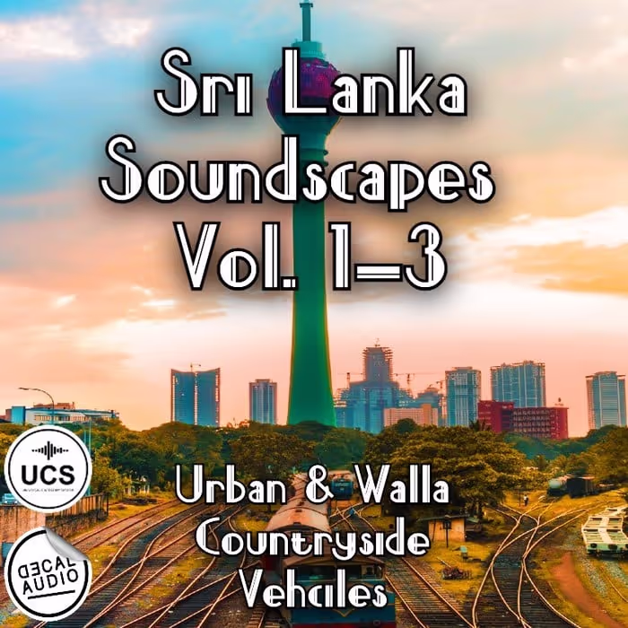 Sri Lanka Soundscapes: The Collection Vol. 1-3 sound effects library by Decal Audio