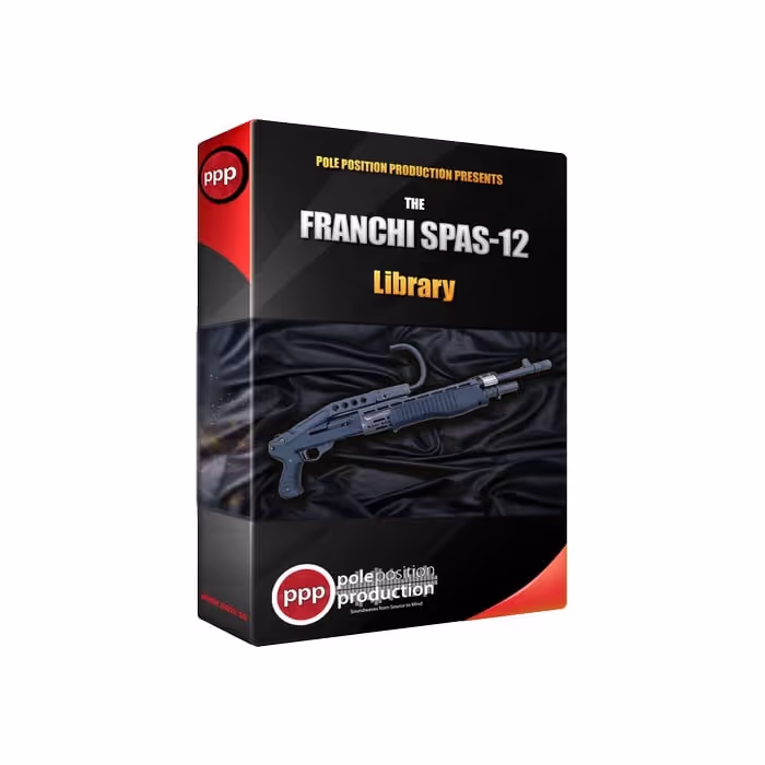Franchi SPAS-12 Combat Shotgun sound effects library by Pole Position Production