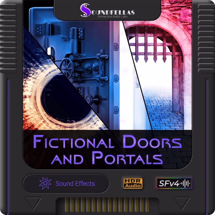 Fictional Doors and Portals sound effects library by SoundFellas
