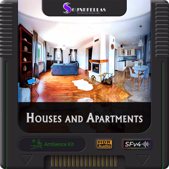 Houses and Apartments Ambience Kit sound effects library by SoundFellas