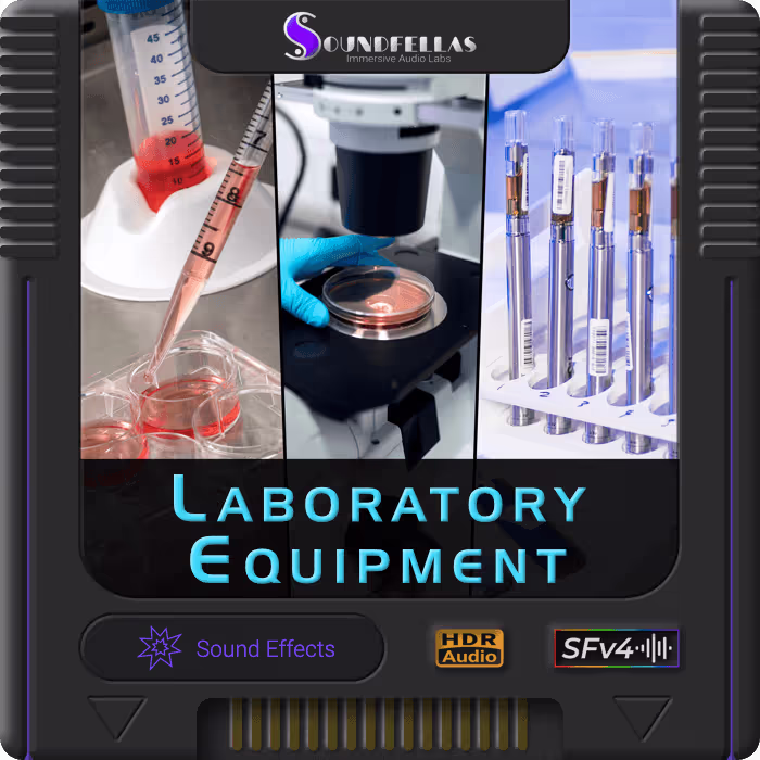 Laboratory Equipment sound effects library by SoundFellas