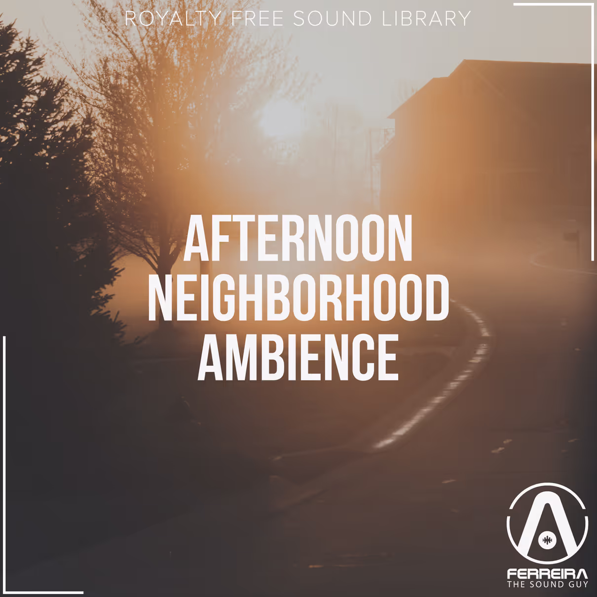 Afternoon Neighborhood Ambience sound effects library by Ferreira the Sound Guy