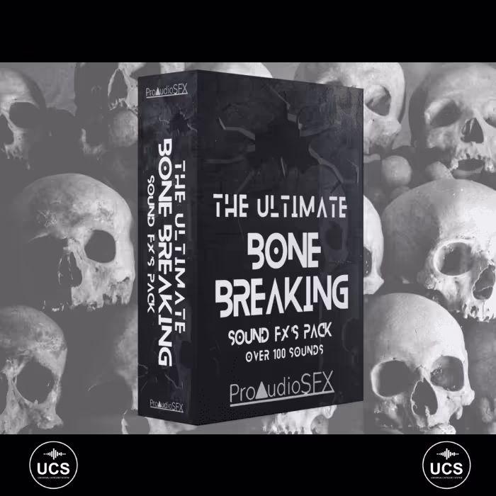 The Ultimate Bone Break SFX Pack by ProAudioSFX