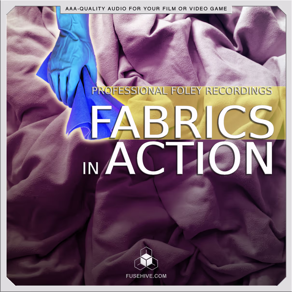 Fabrics in Action Foley Recordings sound effects library by Fusehive