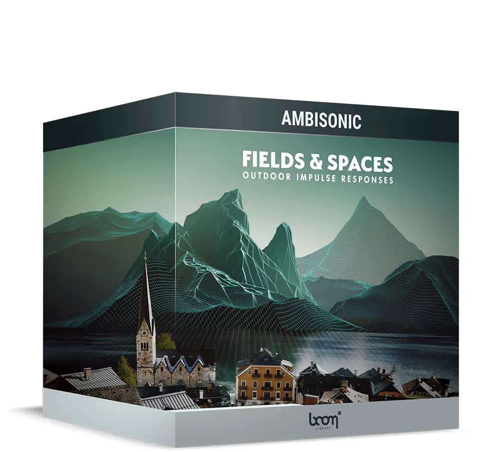 Fields & Spaces: Outdoor Impulse Responses sound effects library by BOOM Library