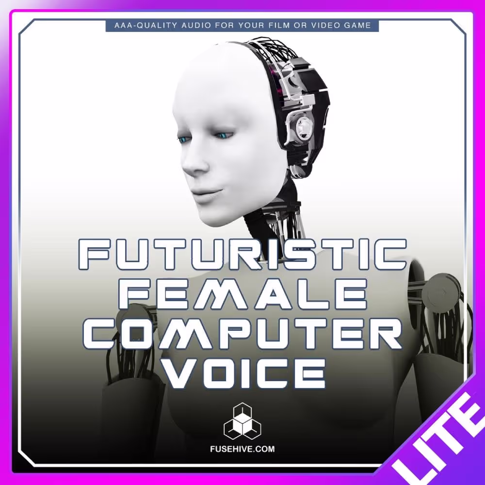 Futuristic FEMALE Robotic Computer Voice Overs Sound sound effects library by Fusehive