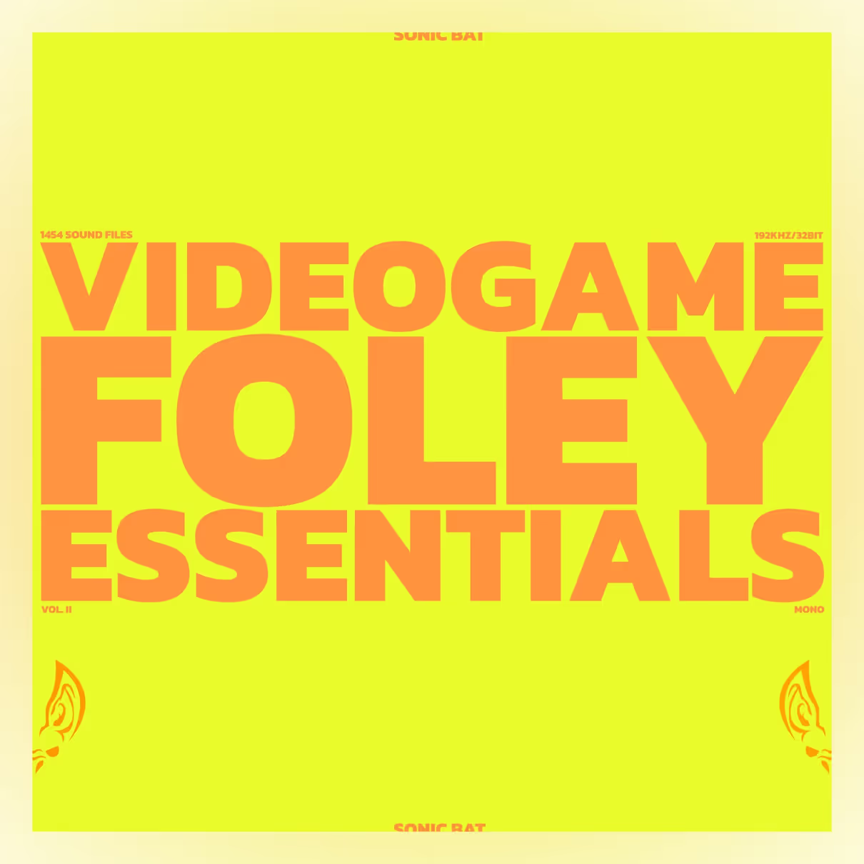Videogame Foley Essentials Vol. II sound effects library by Sonic Bat