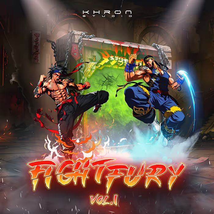 Fight Fury Vol 1 sound effects library by Khron Studio