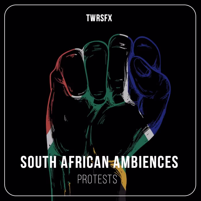 South African Ambiences - Protests sound effects library by TheWorkRoom Audio Post