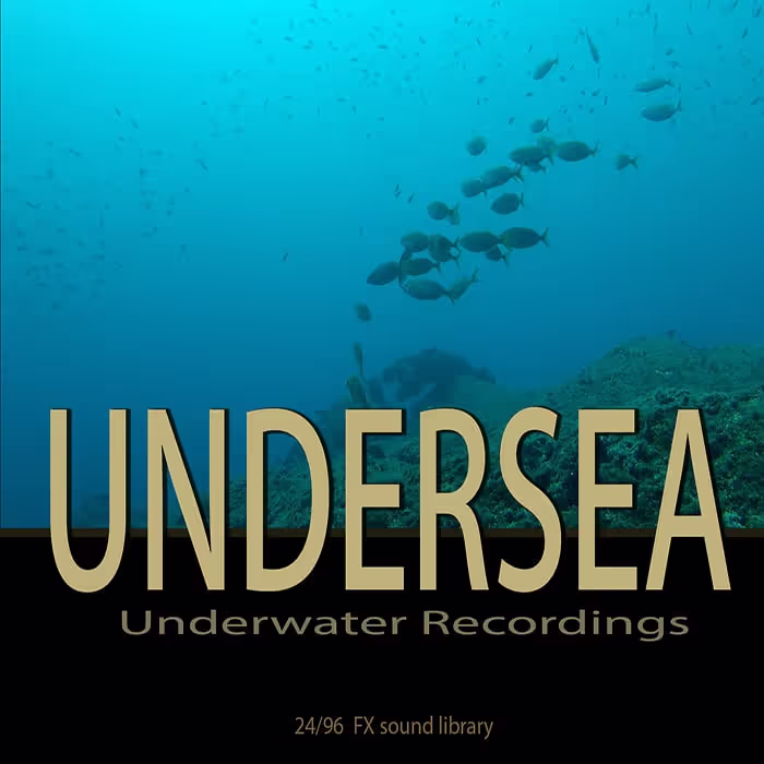 Undersea - Underwater Recordings sound effects library by IVO VICIC SOUND LIBRARIES