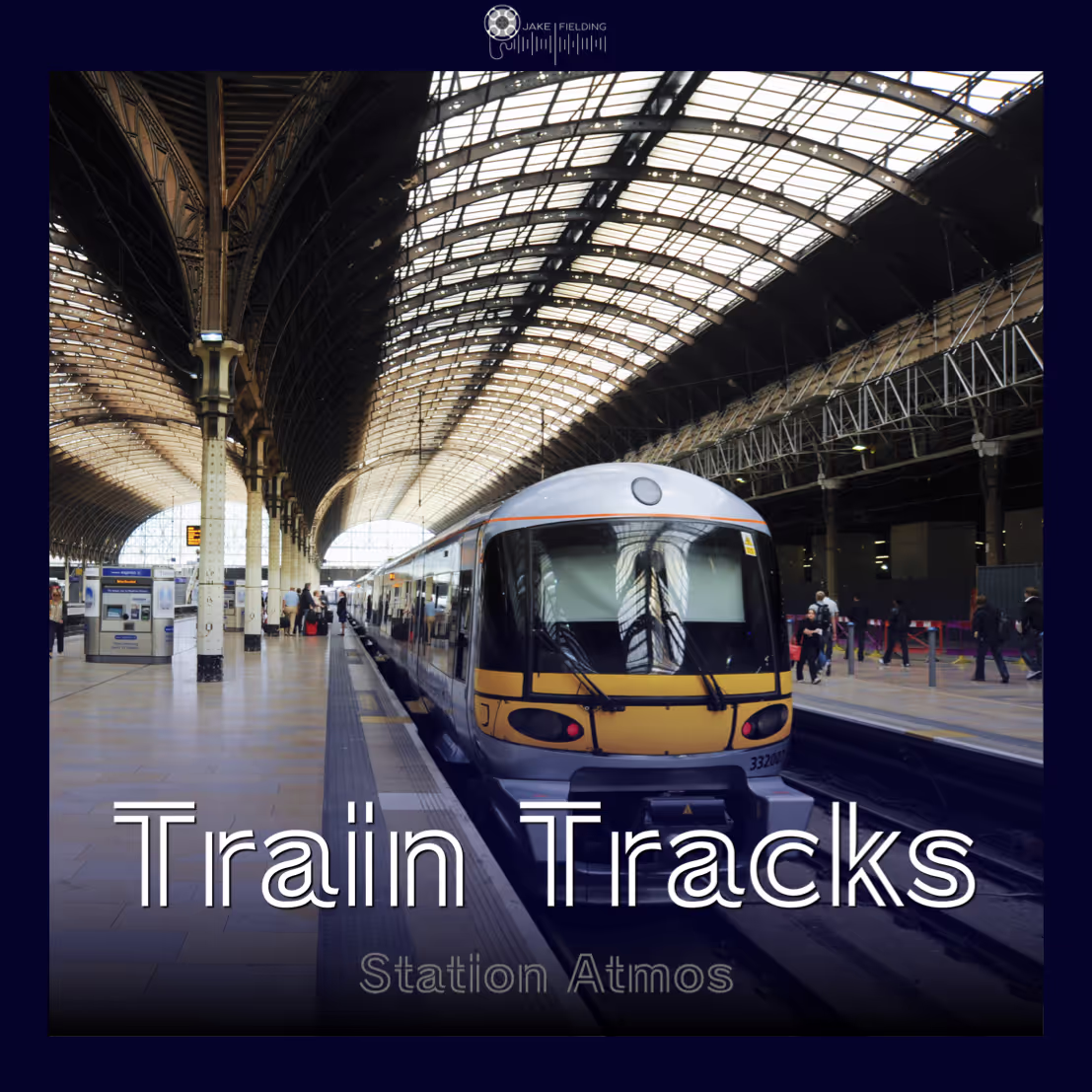 British Train Station Ambiences sound effects library by Jake Fielding Sound