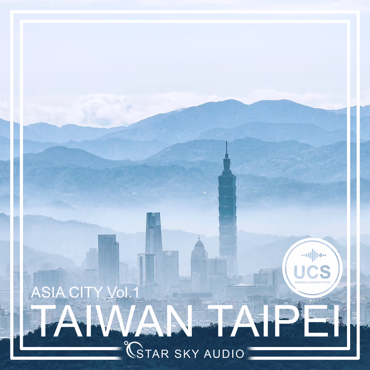 Asia City Ambience Vol.1 - Taiwan Taipei - Stereo sound effects library by Star Sky Audio