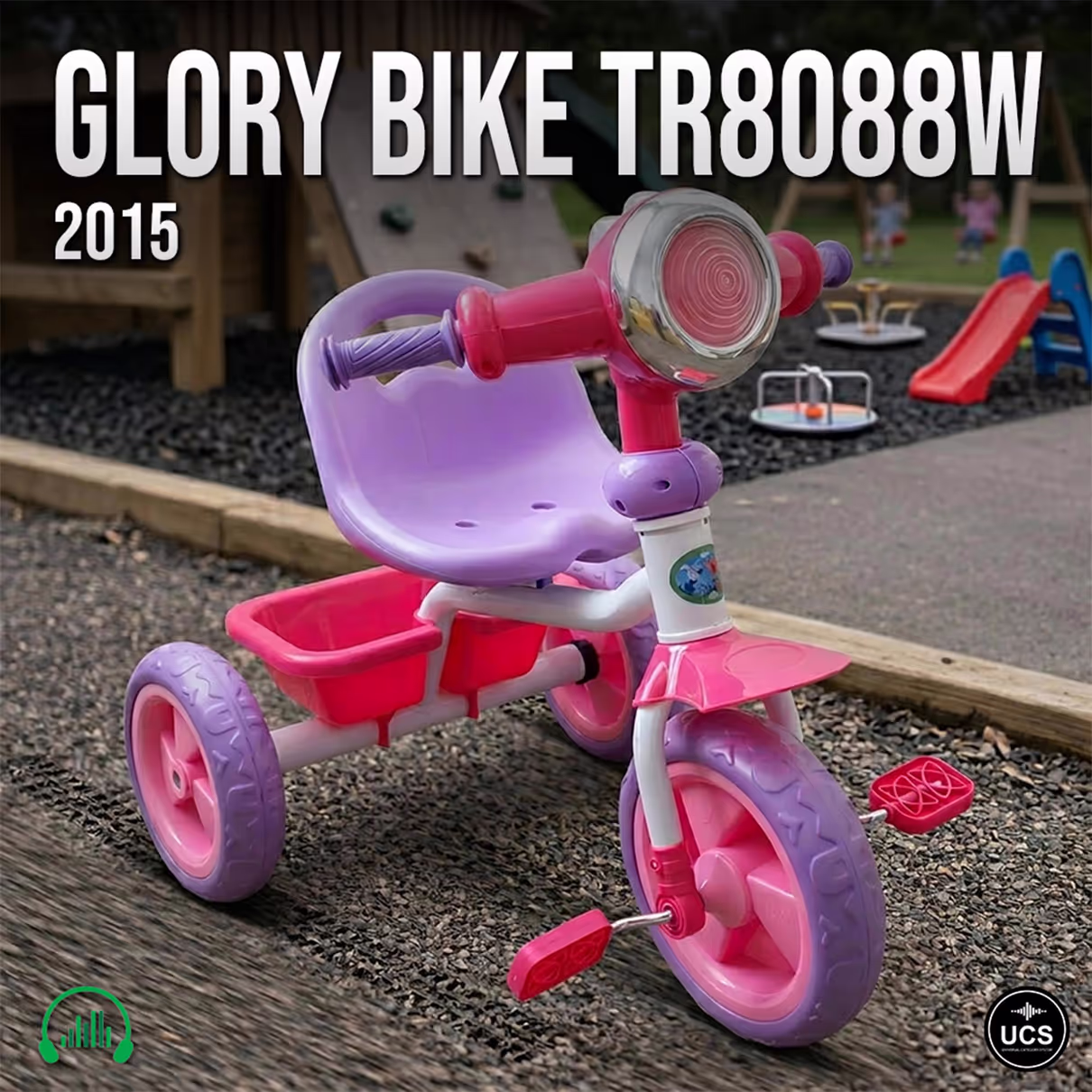 Glory Bike TR8088W 2015 tricycle sound effects library by Krampfstadt Studio