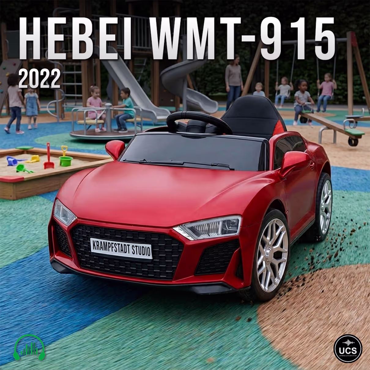 Hebei WMT-915 2022 electric ride-on toy car sound effects library by Krampfstadt Studio