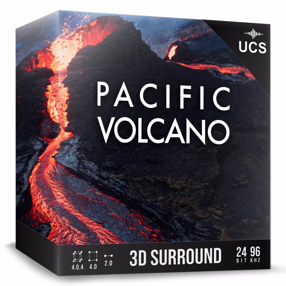3D Pacific Volcano Eruptions sound effects library by Bjarne Taurnier