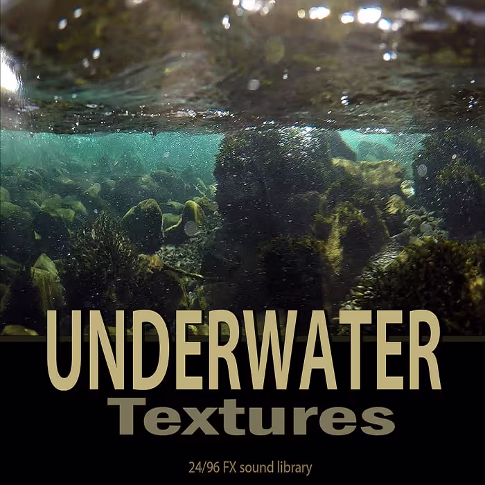 Underwater textures sound effects library by IVO VICIC SOUND LIBRARIES