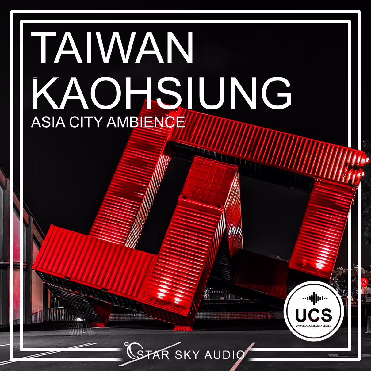 Asia City Ambience Vol.2 - Taiwan Kaohsiung - Stereo sound effects library by Star Sky Audio