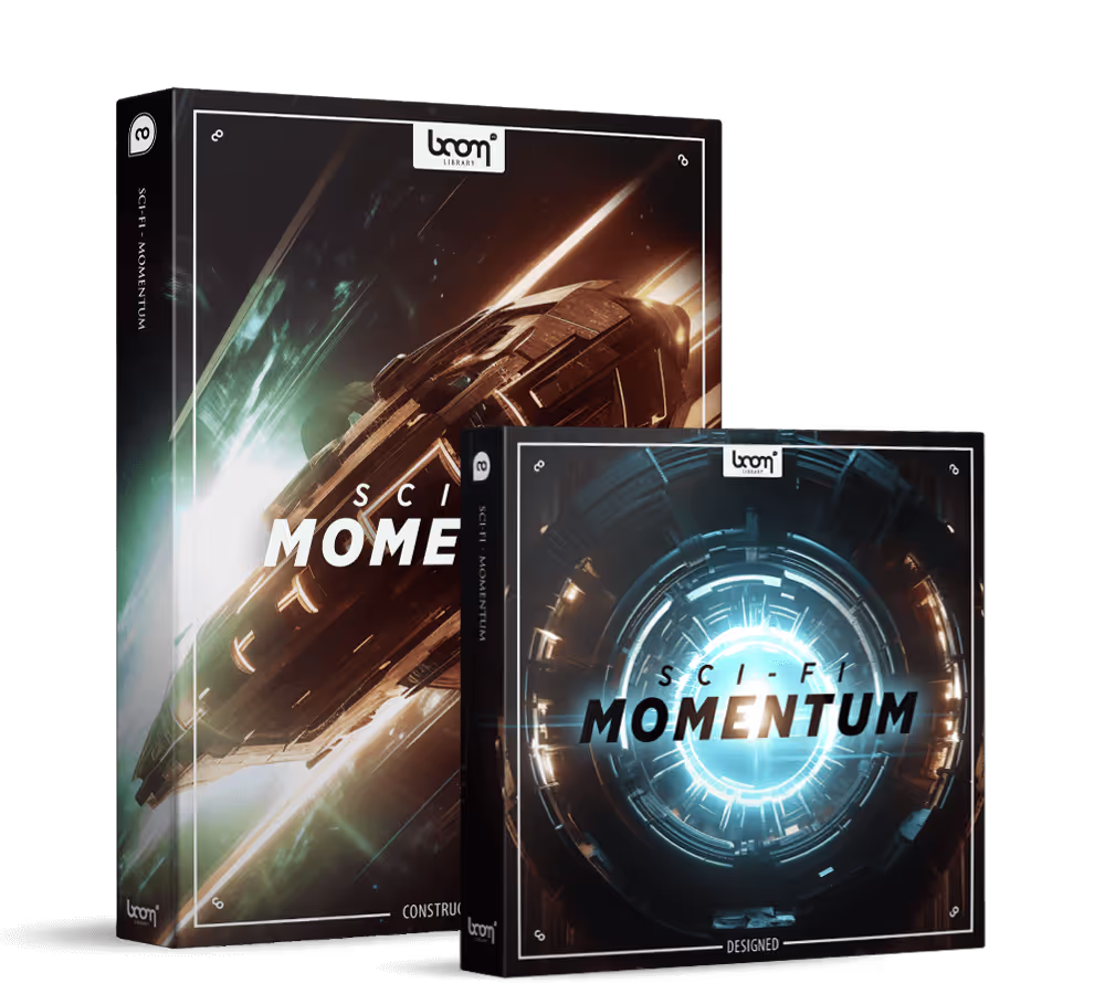 Sci-Fi Momentum sound effects library by BOOM Library