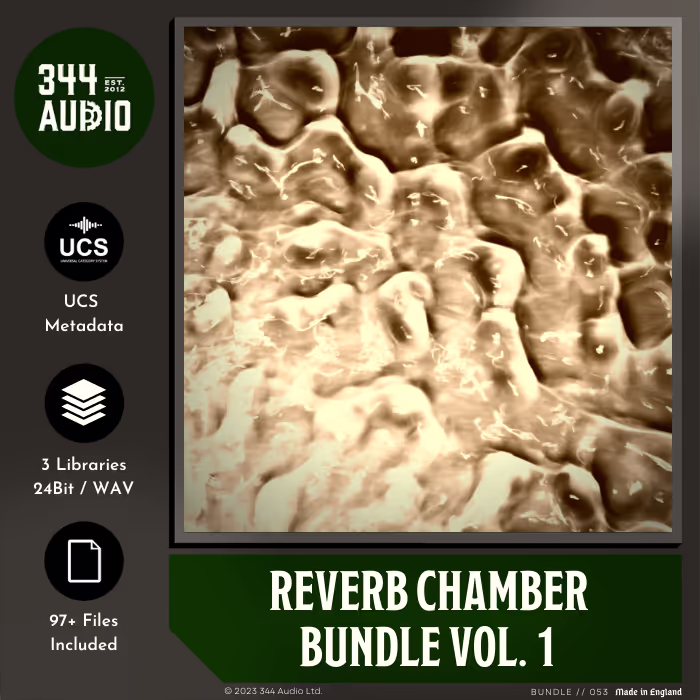 Reverb Chamber Bundle Vol. 1 by 344 SFX