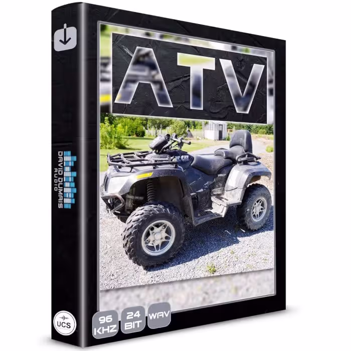ATV Arctic Cat 650 H1 sound effects library by David Dumais Audio