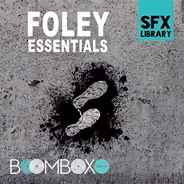 Foley Essentials sound effects library by Boom Box Library