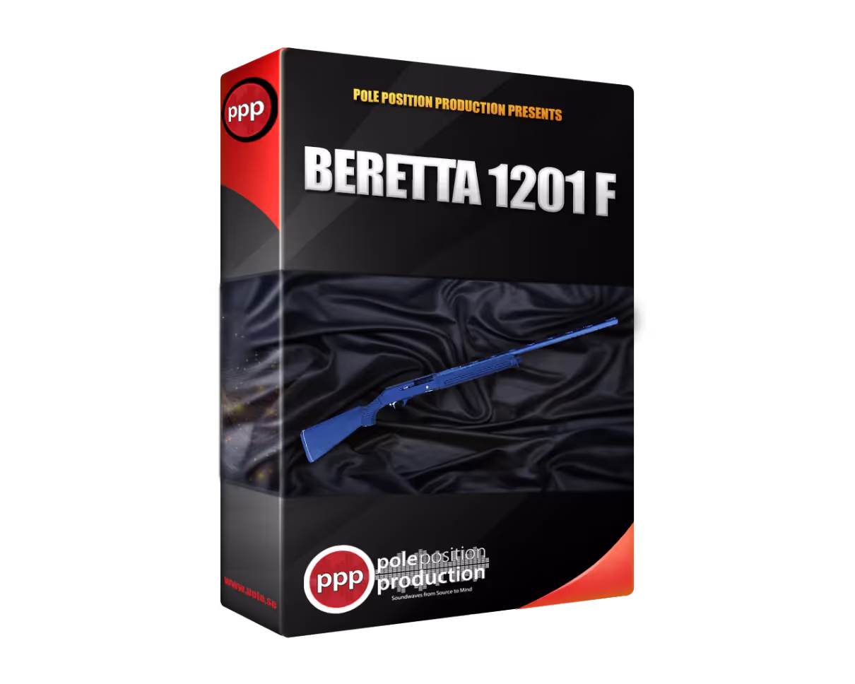 Beretta 1201 F sound effects library by Pole Position Production