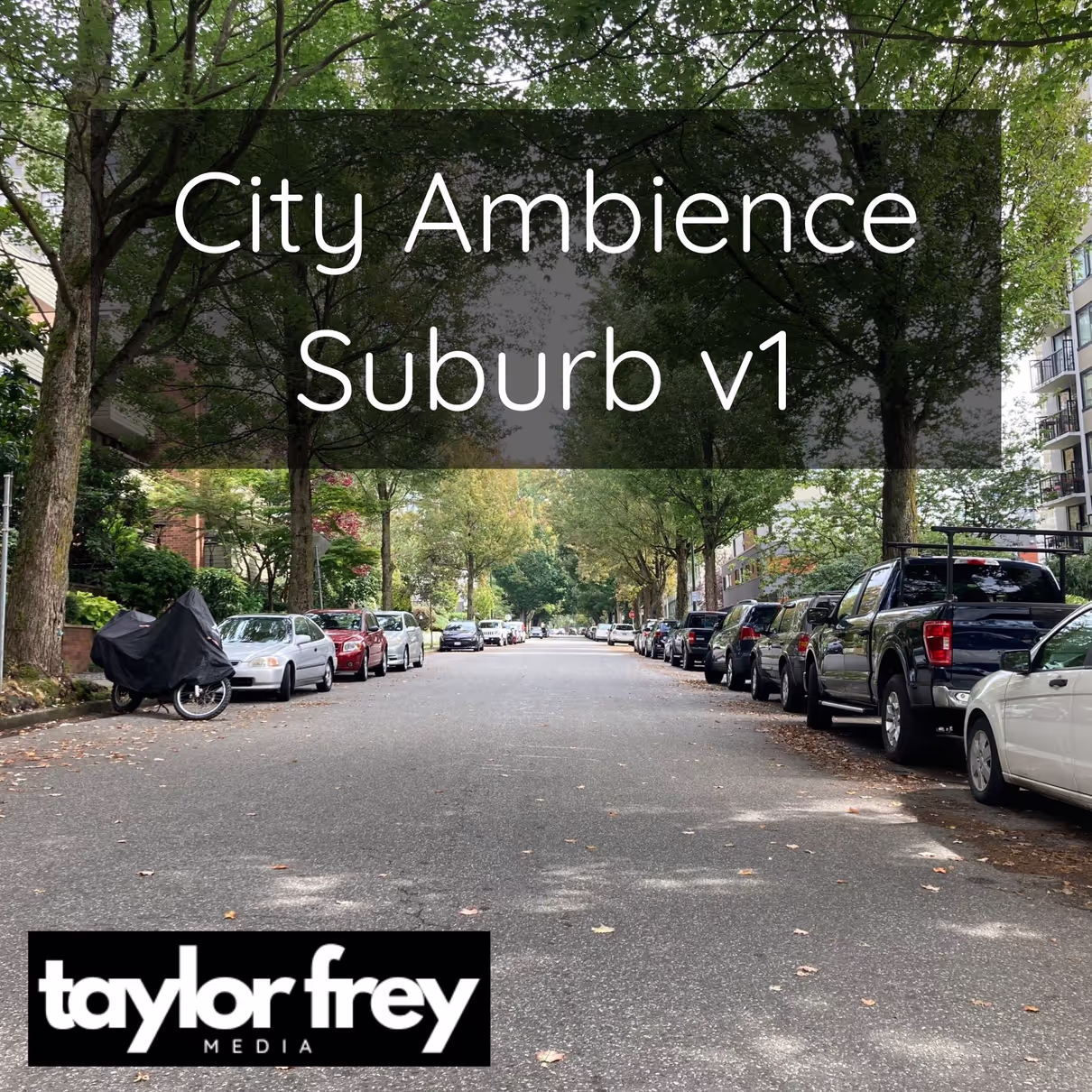 City Ambience - Suburb v1 sound effects library by Taylor Frey Media