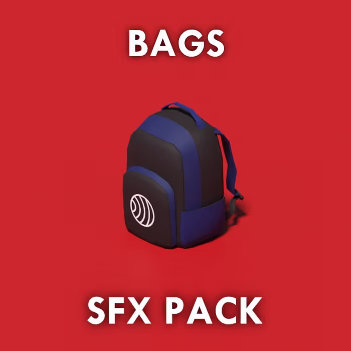 Bags sound effects library by Sound Armoury