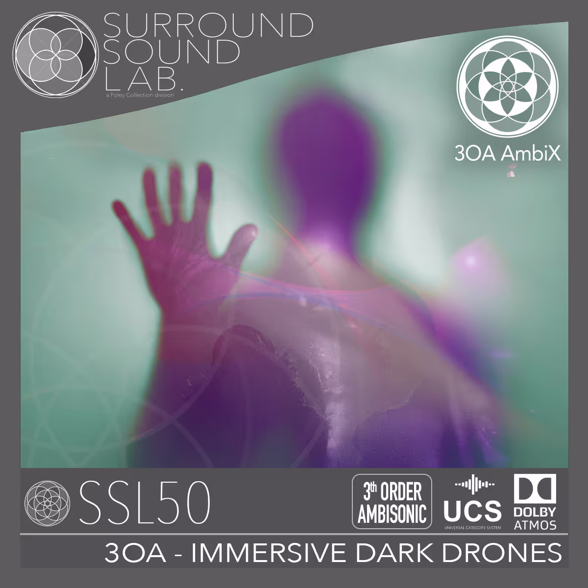 Immersive Dark Dones (3th Order AmbiX) sound effects library by Foley Collection & Surround Sound LAB