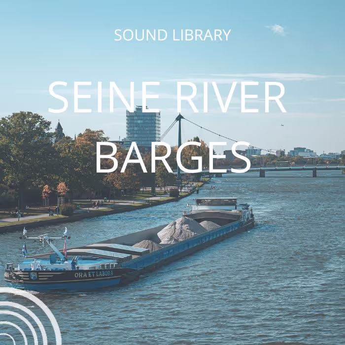 Seine River Barges sound effects library by Sound Spectro