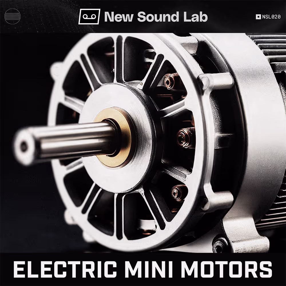 Electric Mini Motors sound effects library by New Sound Lab