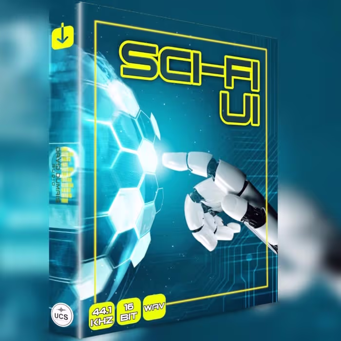 Sci-Fi UI Sound Pack sound effects library by David Dumais Audio