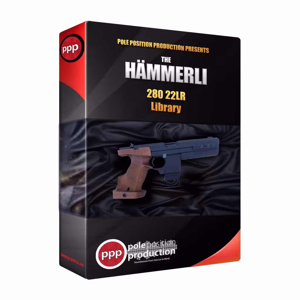 Hämmerli 280 22LR sound effects library by Pole Position Production