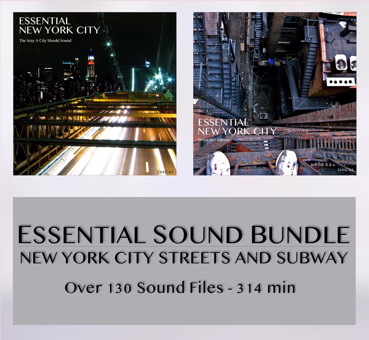 Essential New York City Bundle by Tsunami Sound Wave