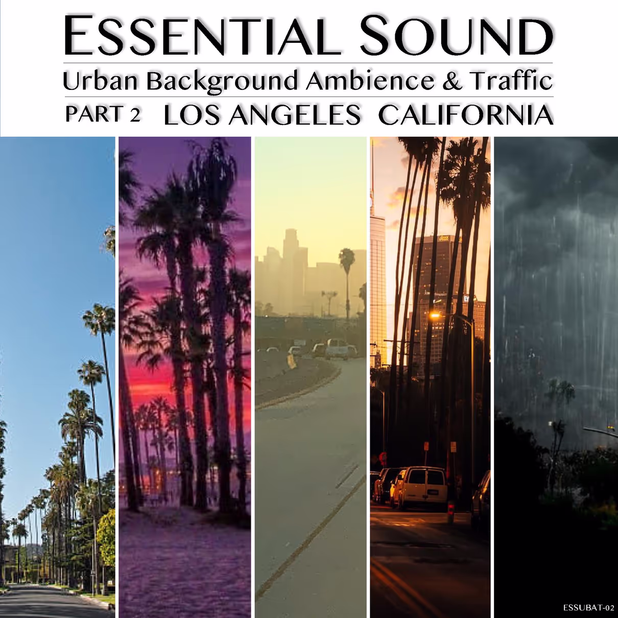 Urban Background Ambience - Traffic PART 2 for Film, TV & Games sound effects library by Tsunami Sound Wave